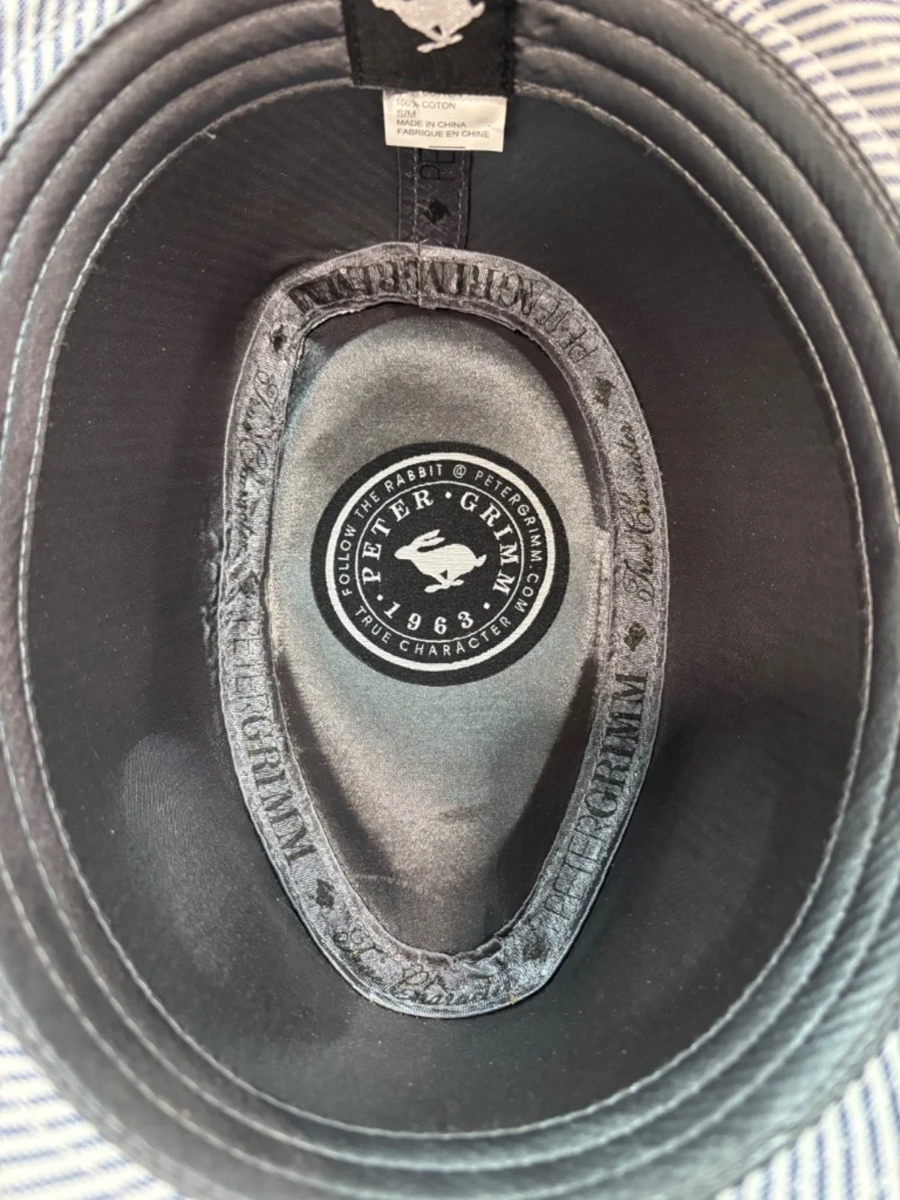 Peter Grimm  Men's Women's UNISEX Fedora HAT Size Small\medium